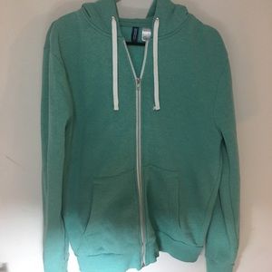 MINT GREEN HOODIE (LARGE)